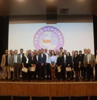 Tek iş sendikası Marmara Şubesi İlk olağan genel kurulu 