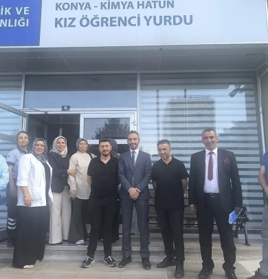 Tek-İş Sendikası'ndan Konya Gen&ccedil;lik ve Spor il m&uuml;d&uuml;rl&uuml;ğ&uuml; Kimya Hatun Yurt m&uuml;d&uuml;rl&uuml;ğ&uuml;ne Ziyaret 