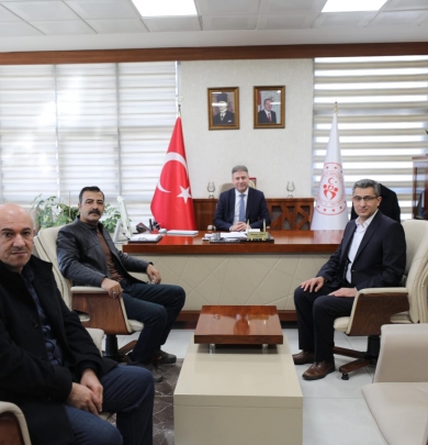 Tek iş Sendikası&rsquo;ndan Van Gen&ccedil;lik ve Spor İl M&uuml;d&uuml;r&uuml; Mehmet Tosun&rsquo;a Ziyaret