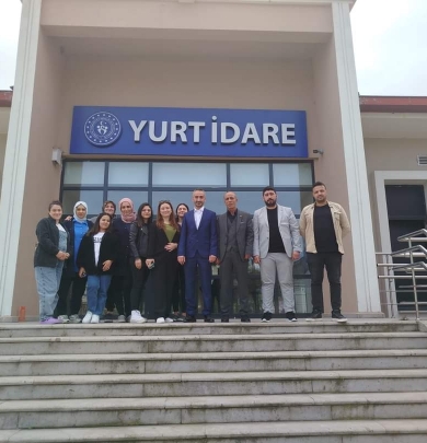 Yalova Gen&ccedil;lik ve Spor il m&uuml;d&uuml;rl&uuml;ğ&uuml; KYK Yurtlarına ziyaret 