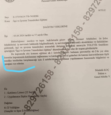 YETKİ DÖNEMİ YAKLAŞTI YETKİLİ SENDİKA SEMİNER ADI ALTINDA 500 İDARİ VE ŞUBE MÜDÜRLERİNE 5 YILDIZLI OTELDE 5 GÜN TATİLİ HEDİYE ETTİ 