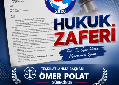 Omer Polat Davasinda Hukuk Zaferi Mahkemeden Ise Iade Karari