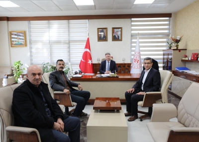 Tek Is Sendikasi Ndan Van Genclik Ve Spor Il Muduru Mehmet Tosun A Ziyaret