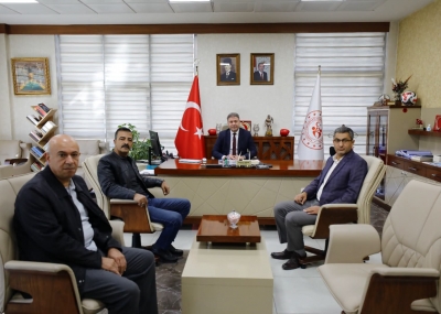 Tek Is Sendikasi Ndan Van Genclik Ve Spor Il Muduru Tosun A Ziyaret