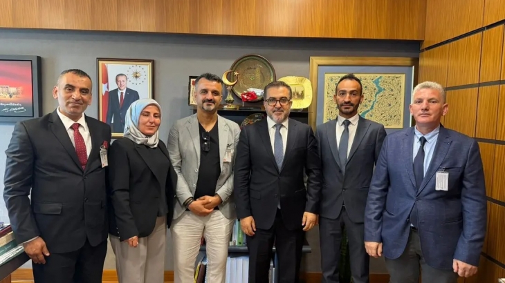 Tek-İş Sendikası heyetinden AK Parti Milletvekili Adem Yıldırım'a ziyaret