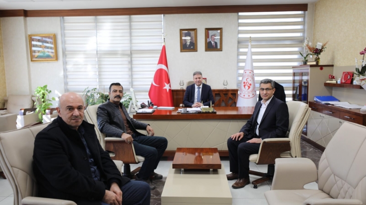 Tek iş Sendikası&rsquo;ndan Van Gen&ccedil;lik ve Spor İl M&uuml;d&uuml;r&uuml; Mehmet Tosun&rsquo;a Ziyaret