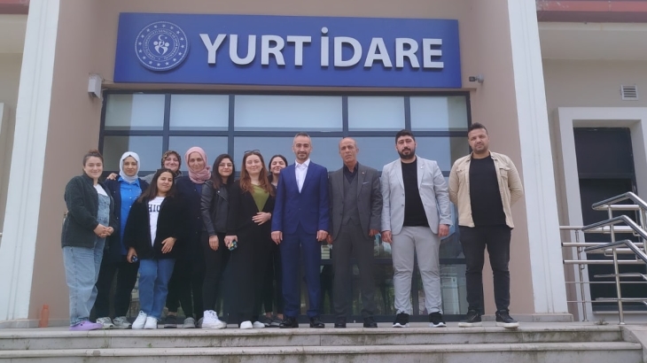  Tek iş sendikası Yalova Kredi Yurtlar Kurumunu ziyaret etti